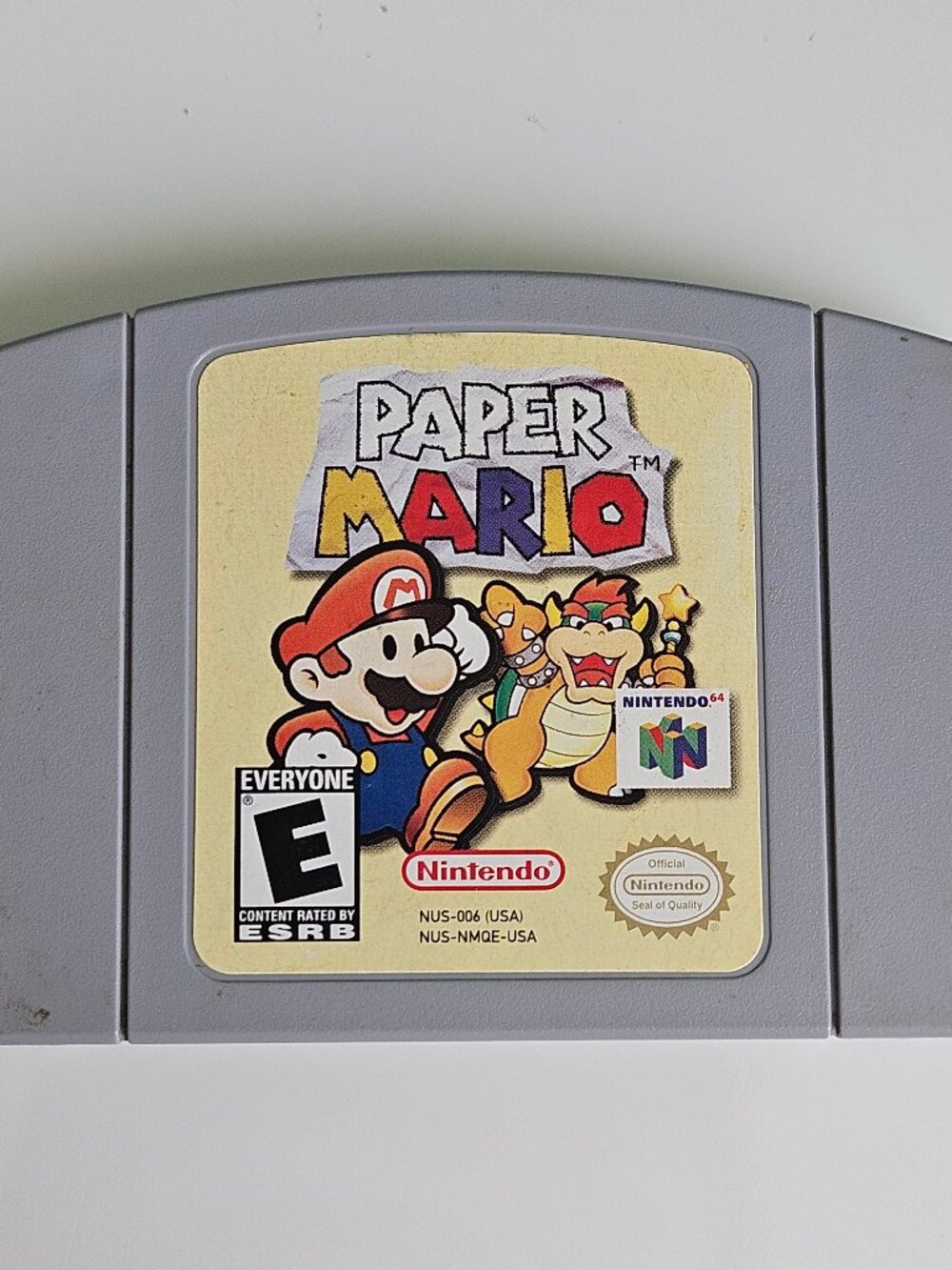 Paper Mario (Nintendo 64, 2000) N64 Game Cartridge Only NUS-006 (USA)